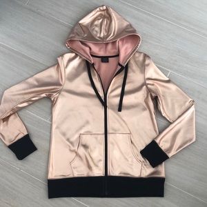 Pink metallic jacket